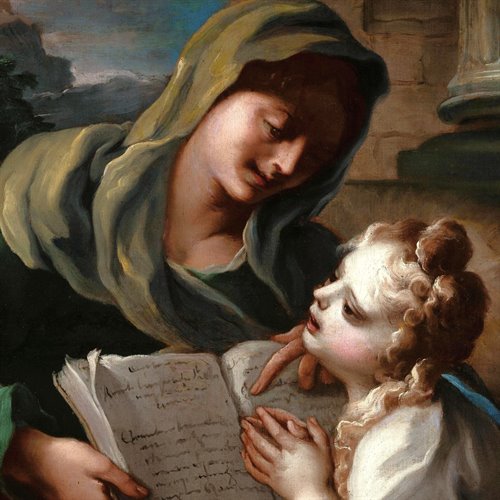 L' Educazione della Vergine - S. Anna e Maria Bambina